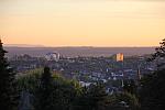 Neubau DHH im Komponistenviertel, Fernblick nach Mainz